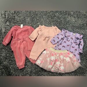 Adorable 6 Months Baby Girl Clothing Set